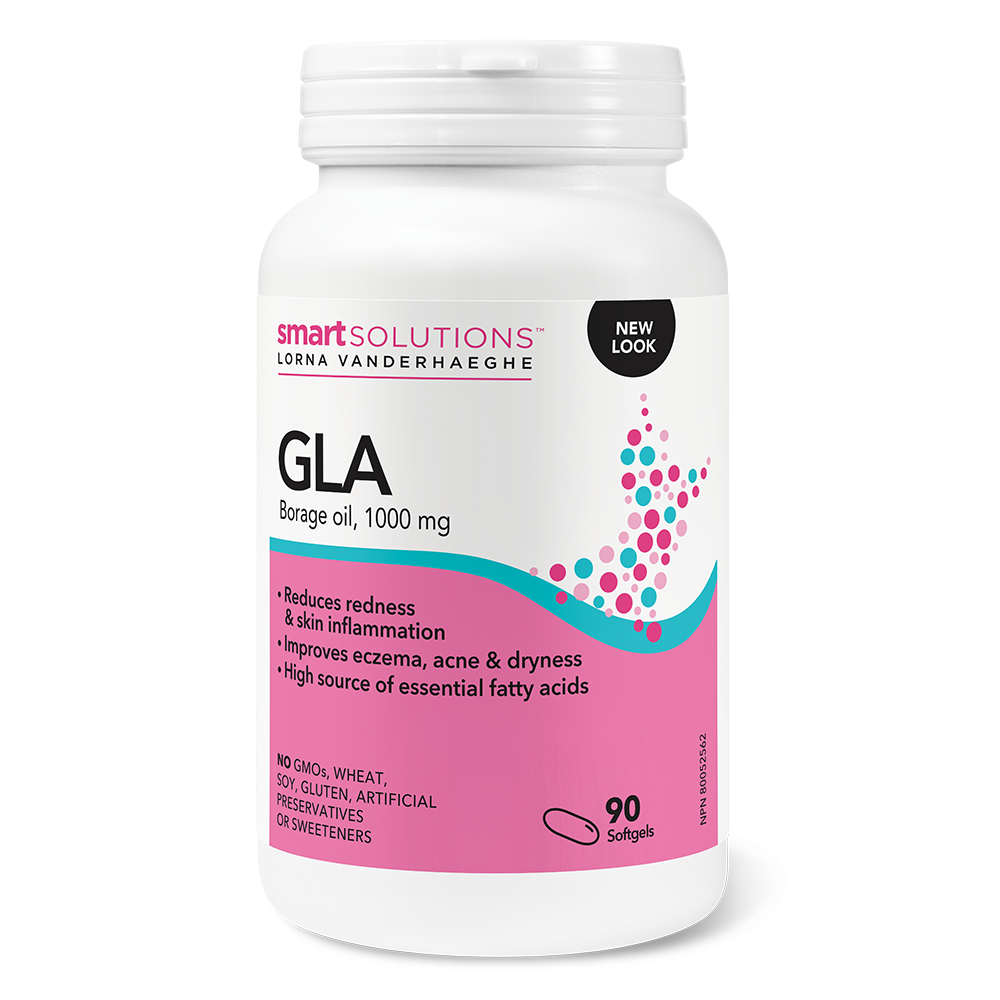 Smart Solutions GLA Borage Oil (90 Softgels) - Lifestyle Markets